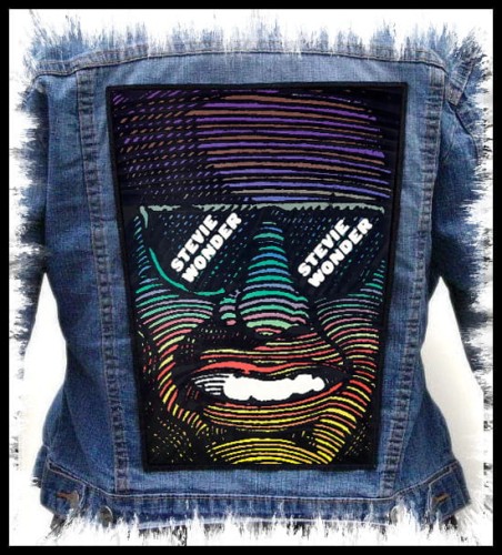 STEVIE WONDER - For Once In My Life --- backpatch back patch.jpg