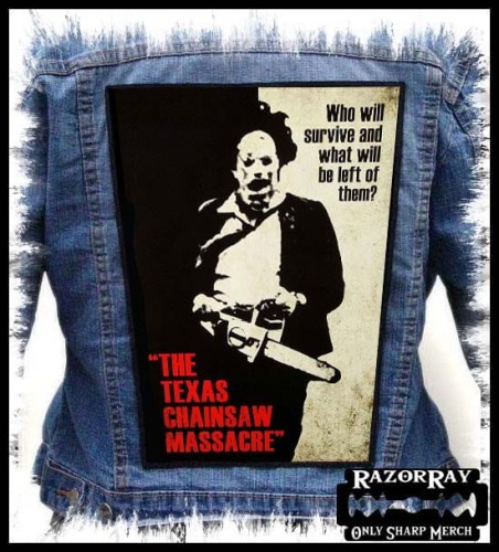 THE TEXAS CHAINSAW MASSACRE -- Backpatch Back Patch.jpg