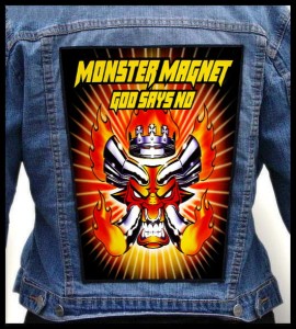MONSTER MAGNET - God Says No --- Backpatch 