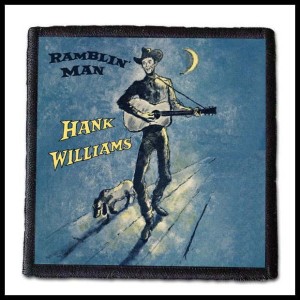 Naszywka HANK WILLIAMS - Ramblin' Man