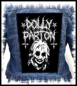 Ekran DOLLY PARTON - Black Metal 