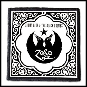 JIMMY PAGE & THE BLACK CROWES  --- Patch 