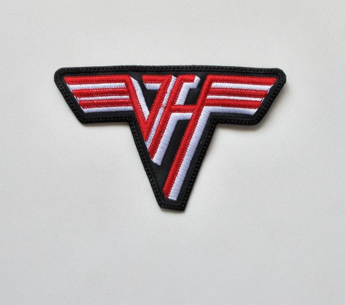 VAN HALEN - Logo  --- Embroidered Patch.JPG