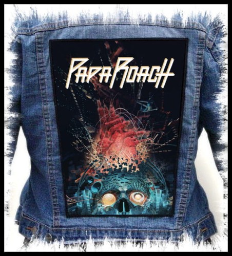 PAPA ROACH - The Connection -- backpatch back patch.jpg