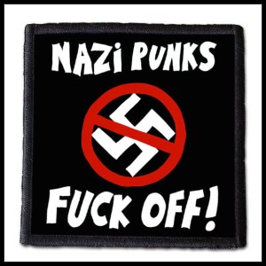 Naszywka NAZI PUNKS FUCK OFF