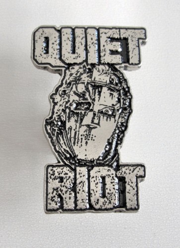 QUIET RIOT -- metal pin.JPG