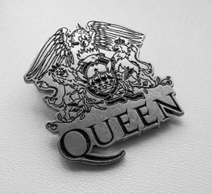 Metalowa Przypinka QUEEN