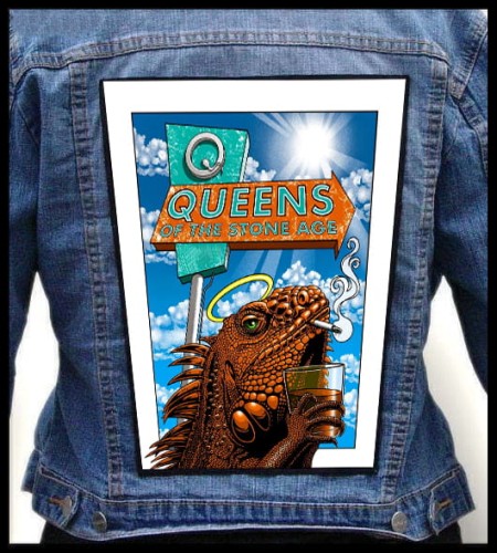 QUEENS OF THE STONE AGE - Lizard -- backpatch back patch.jpg