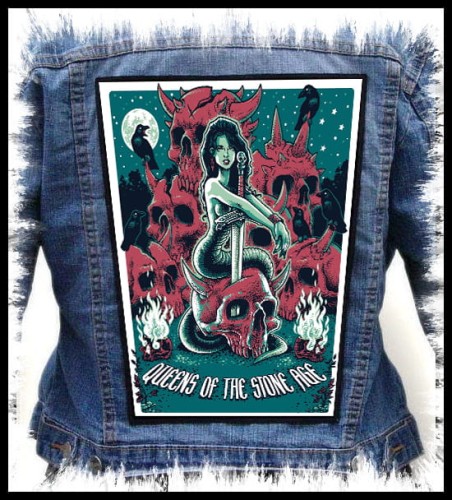 QUEENS OF THE STONE AGE - Pile Of Skulls -- backpatch back patch.jpg