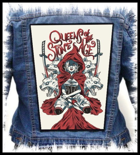 QUEENS OF THE STONE AGE - Wonam with wolfs -- backpatch back patch.jpg