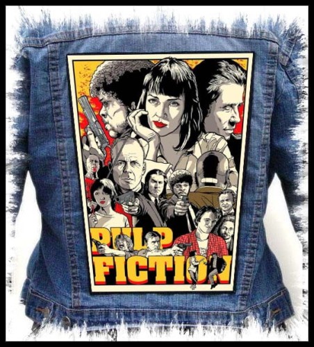 PULP FICTION - Retro -- backpatch back patch.jpg