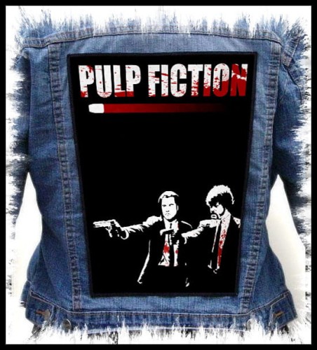 PULP FICTION - Bloody -- backpatch back patch.jpg