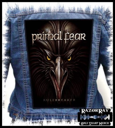 PRIMAL FEAR - Rulebreaker -- Backpatch Back Patch.jpg