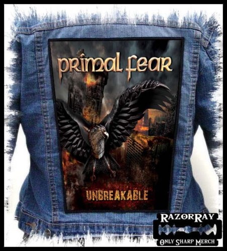PRIMAL FEAR - Unbreakable -- Backpatch Back Patch.jpg