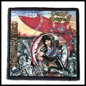 Naszywka COZY POWELL - The Drums Are Back 