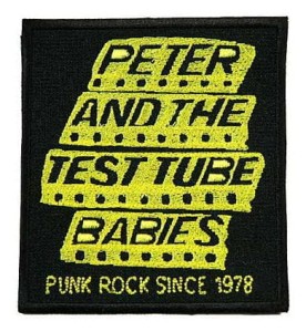 Naszywka PETER AND THE TEST TUBE BABIES - Punk Rock Since 1978
