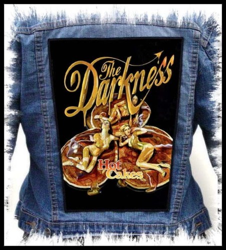 THE DARKNESS - Hot Cakes  -- backpatch back patch.jpg