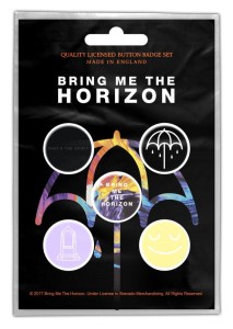 BRING ME THE HORIZON -- zestaw przypinek [5 sztuk]