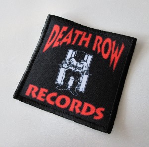 Naszywka DEATH ROW RECORDS [red]