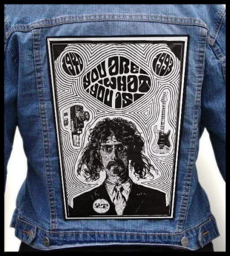 FRANK ZAPPA - You Are What You Is -- backpatch back patch.jpg