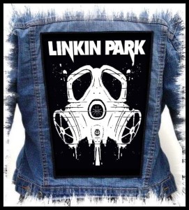 LINKIN PARK - Gas Mask --- Backpatch 