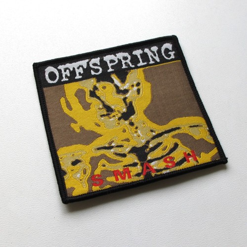 THE OFFSPRING - Smash [black] -- woven patch.JPG