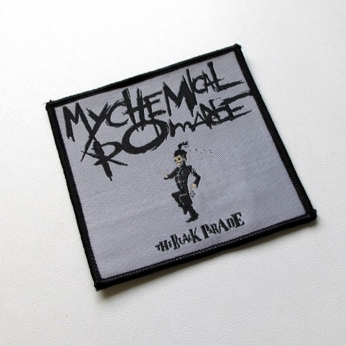 My Chemical Romance - Welcome To The Black Parade [black] -- woven patch.JPG