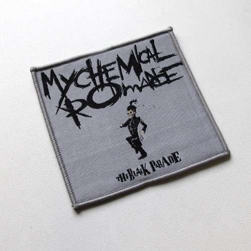 My Chemical Romance - Welcome To The Black Parade [grey] -- woven patch.JPG