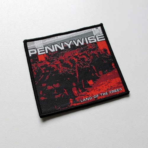 PENNYWISE - Land Of The Free -- Woven Patch.JPG