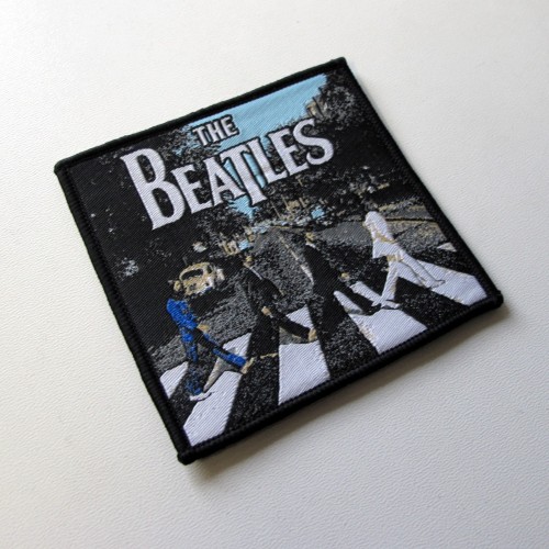 THE BEATLES - Abbey Road -- woven patch.JPG