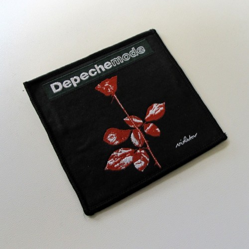 DEPECHE MODE - Violator [black] -- Woven patch.JPG