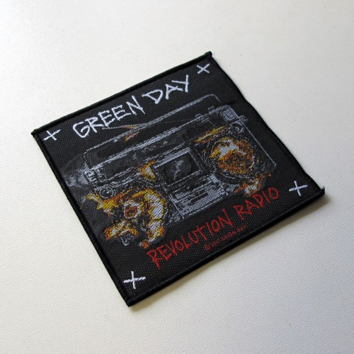 GREEN DAY - Revolution Radio -- Woven patch.JPG