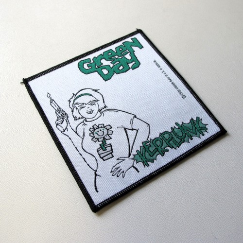 GREEN DAY - Kerplunk -- Woven patch.JPG
