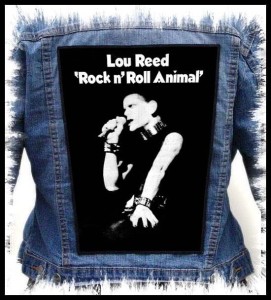 LOU REED - Rock N Roll Animal  --- Backpatch  