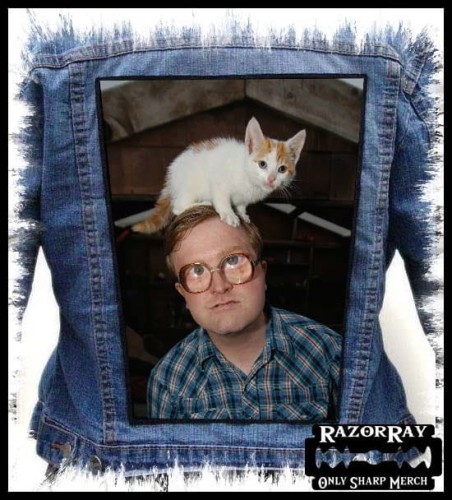 TRAILER PARK BOYS - Cat Hat--- backpatch back patch.jpg