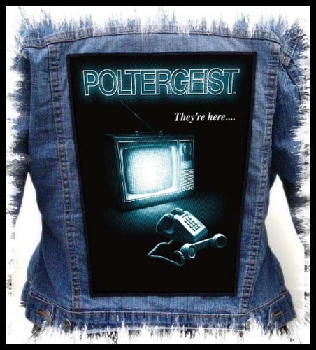 POLTERGEIST - They're Here... -- backpatch back patch.jpg
