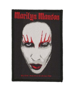 Naszywka MARILYN MANSON - Face