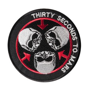 Naszywka Termiczna 30 SECONDS TO MARS - SKULL