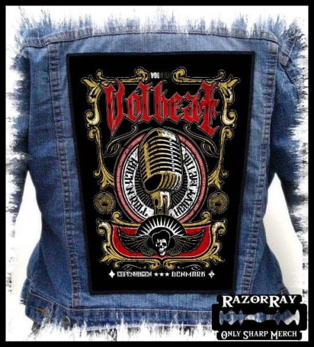 VOLBEAT - Rock N Roll Denmark -- backpatch back patch.jpg