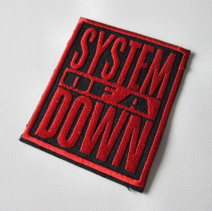 Naszywka SYSTEM OF A DOWN - LOGO [red]